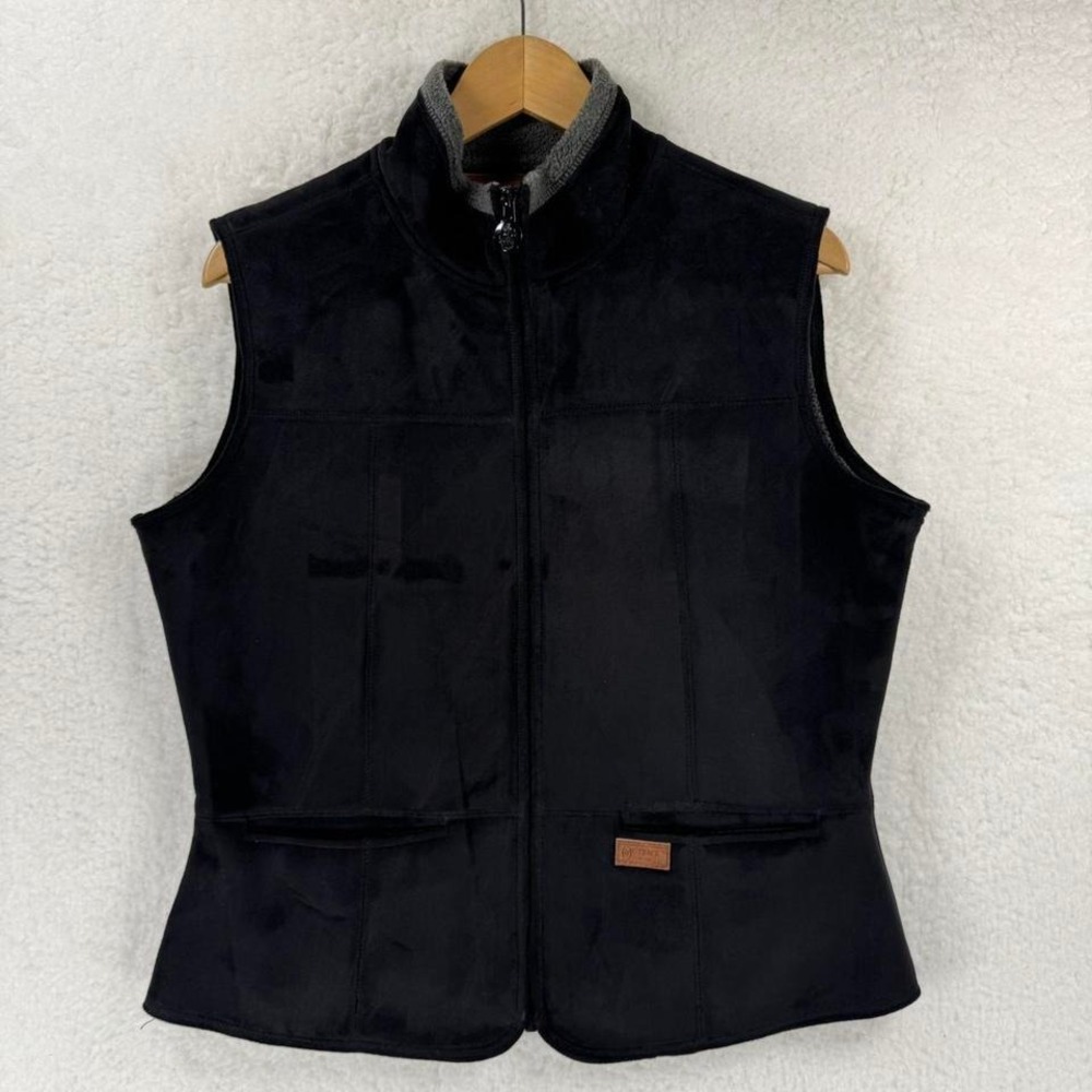 Outback‎ Trading women's vest size Medium fleece lined casual western